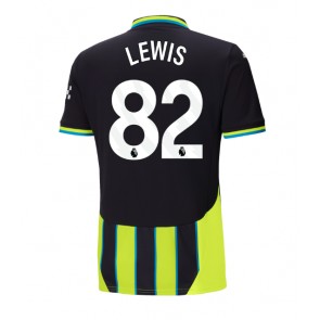 Manchester City Rico Lewis #82 Gostujuci Dres 2024-25 Kratak Rukavima